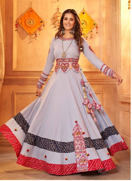 Off White Colour Raas Vol 9 By Shubhkala Designer Lehenga Choli Catalog 2359 Catalog