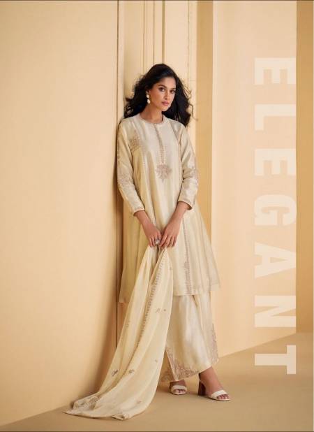 Off White Colour Suhani By Sayuri Silk Designer Readymade Suits Wholesale Market In Surat With Price 5550