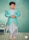 Off White Kids Kurta Pajama And Indo Western Catalog K 902