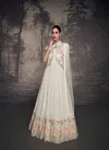 Off White Multi Colour Bahaar By Sayuri Designer Georgette Readymade Suits Orders In India 5607