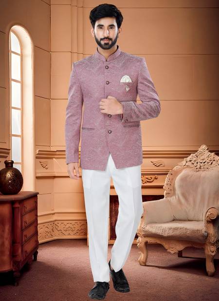 Onion Pink Colour Exclusive Wear Wholesale Jodhpuri Suit Catalog 1659