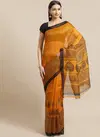 Orange Bhagalpuri Saree 35
