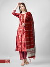 Orange Colour Aaradhna 1134 Rayon Printed Embroidery Kurti With Bottom Dupatta Wholesale Online

