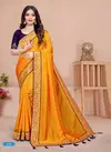 Orange Colour Aditya 09 By Aditya Vichitra Ocassion wear Designer Saree Wholesales In Delhi 1075