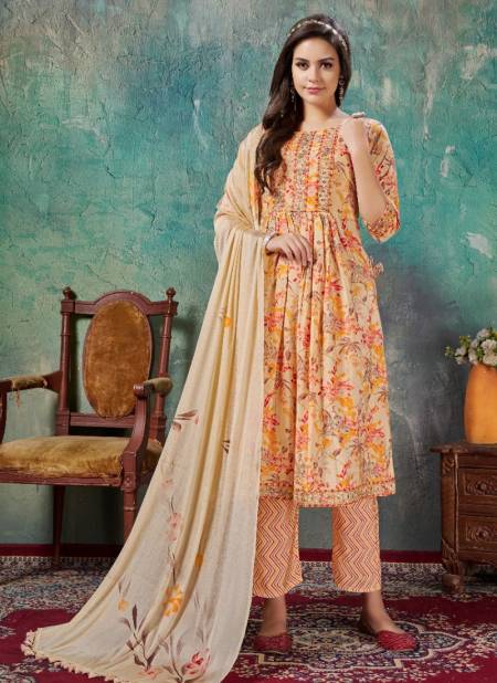 Orange Colour Monalisa Vol 1 Designer Salwar Suit Catalog 1002