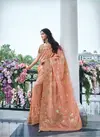 Orange Colour The Wedding Saga By Sulakshmi Tissue Silk Saree Wholesale Shop In Surat 8401