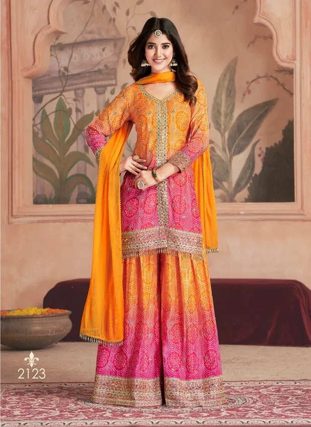 Rangeela By Gulzar Bandhani Printed Salwar Kameez Wholesalers In India