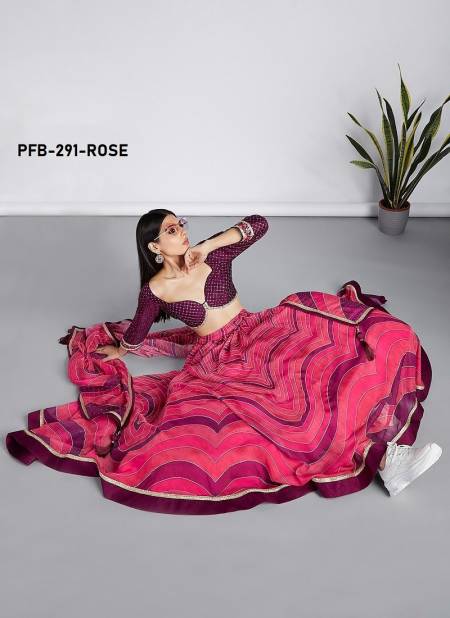 PF 2 All Hit Designs Bridal Lehenga Choli Wholesale Price In Surat PFB-291-Rose