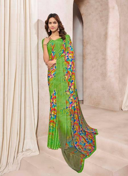 Parrot Colour Avantika Silk Vol 2 By Ruchi Daily Wear Saree Catalog 22002 A