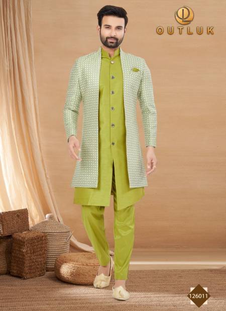 Parrot Colour Outluk Vol 126 Mens Indo Western and Sherwani Catalog 126011