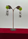 Parrot Green Occasion Wear 796 To 810 Earrings Catalog 801