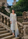 Pastel Blue Colour Femina By Zaveri Z-1217  To Z-1220 Soft Organza Surat Readymade Suits Wholesale Market Z-1218