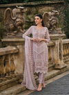 Pastel Pink Colour Femina By Zaveri Z-1217  To Z-1220 Soft Organza Surat Readymade Suits Wholesale Market Z-1219