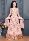 Peach Colour Alka Vol 38 Girls Wear Catalog 266