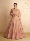 Peach Colour Disha By Aashirwad Gown Catalog 9509