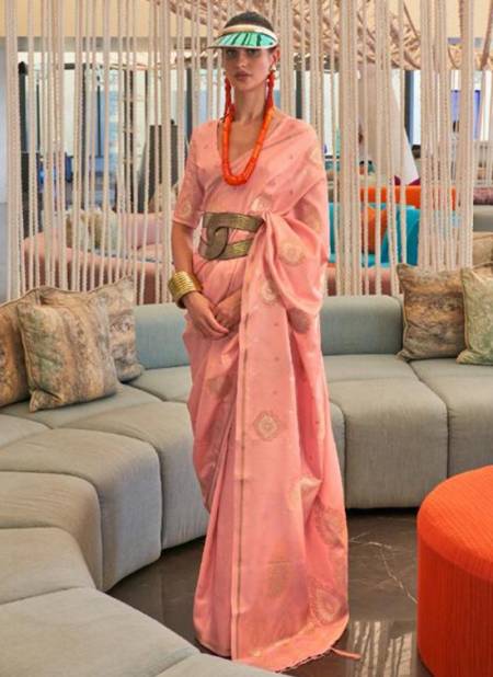 Peach Colour Kodiaq Silk Function Wear Wholesale Designer Sarees 302003