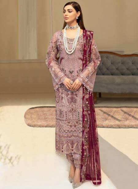 Peach Colour Nabia Vol 2 Function Wear Wholesale Pakistani Suits 10047