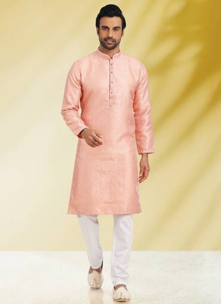 Peach Colour Outluk 103 Ethnic Wear Wholesale Kurta Pajama 103001
