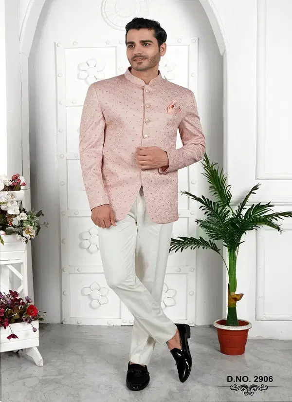 Party Wear Mens Desginer Jodhpuri Jacket Wholesale Online