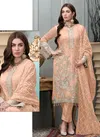 Peach Colour R 552 NX Wholesale Designer Exclusive Pakistani Suit Catalog 552 D