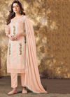 Peach Colour Sabeena Vol 1 By ALK Designer Salwar Suits Catalog 4028 B