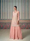 Peach Colour Shagun By Sayuri Designer Chinon Silk Surat Readymade Suits Wholesale Market 5617