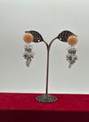 Peach Colour Traditional Wear 768 To 778 Earrings Catalog 776