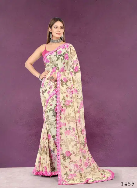 Peach Dyuti Vol 2 Printed Saree Catalog 1455 Catalog