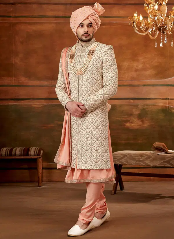 Heavy Wedding Wear Wholesale Sherwani Catalog