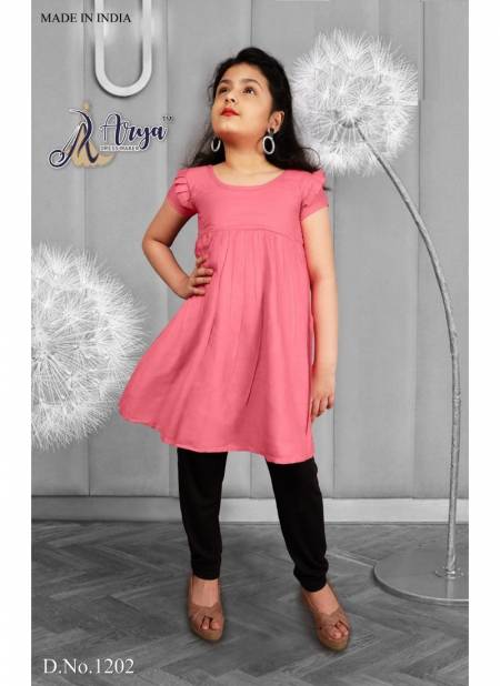 Pink%20Colour%20Arya%20Cute%20Baby%20Reyon%20Cotton%20Top%20With%20Legis%20Collection%20CB 1202