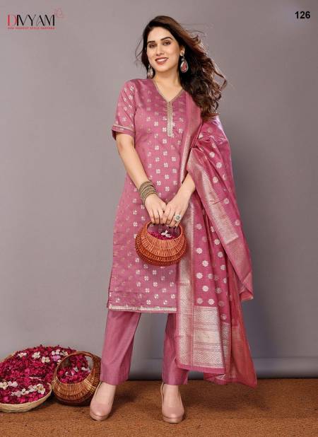 Sadhna By Divyam Chanderi Cotton Designer Kurtis With Bottom Dupatta Exporters In India Catalog