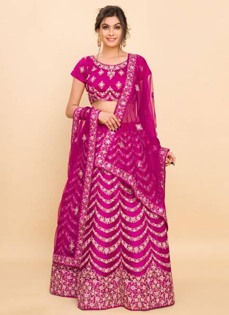 Pink Shaded Colour Mehek Wedding Wear Wholesale Designer Lehenga Choli Catalog SRL 4