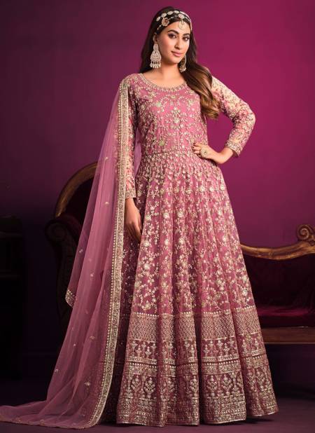 Pink Colour Aanaya Vol 153 By Twisha Gown Catalog 5301