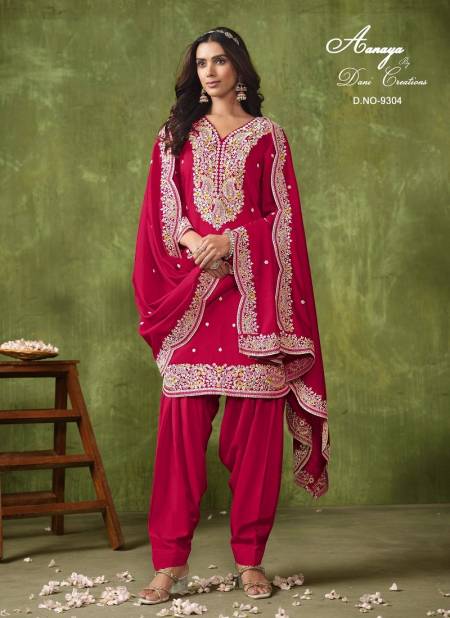 Aanaya Vol 193 By Twisha Designer Roman Silk Wedding Salwar Suit Suppliers In India Catalog