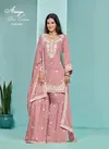 Pink Colour Aanaya Vol 195 By Twisha Designer Wear Sharara Suit Exporters In India 9501