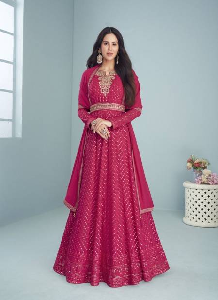 Pink Colour Aashirwad Mogra Wedding Salwar Suit Catalog 9291