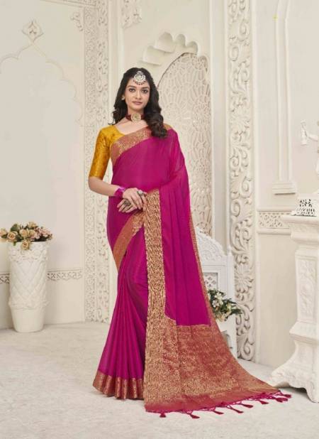 Pink Colour Alora By Pankh Designer Saree Catalog 3301
