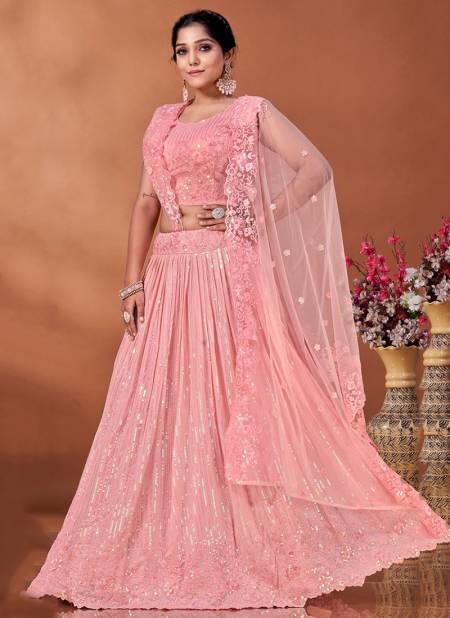 Pink Colour Amoha C 1950 Colours Designer Wholesale Party Wear Lehenga Choli C 1950 D