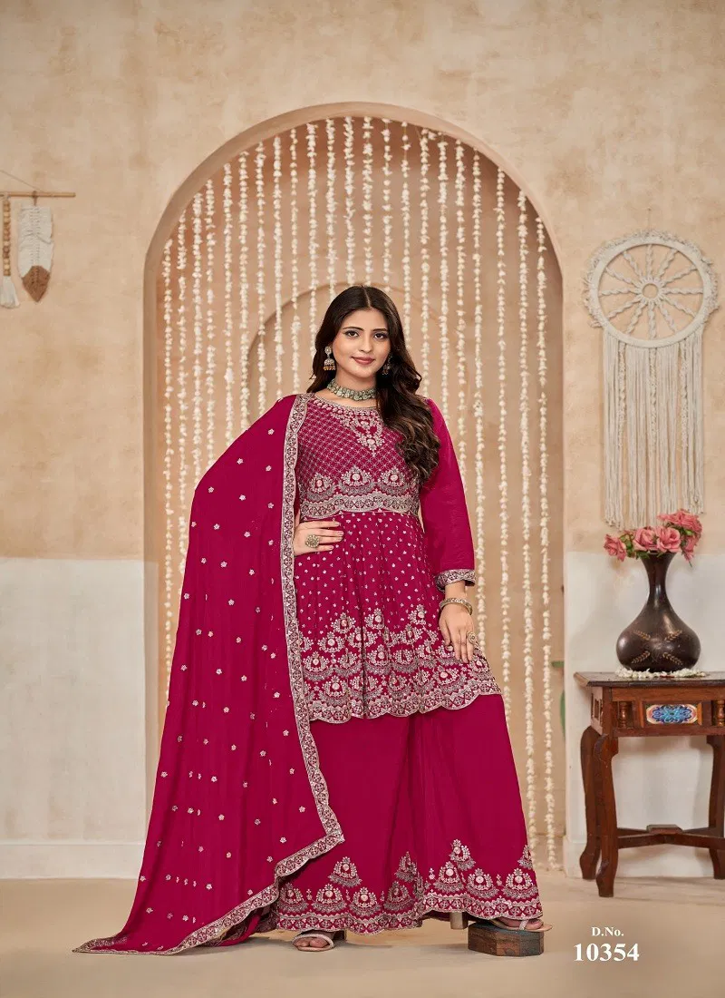 Pink Colour Anjubaa Vol 35 By Anjubaa Wedding Salwar Kameez Orders In India 10354