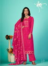 Pink Colour Bandhan By Radha Organza With Heavy Embroidery Work Designer Salwar Kameez Catalog 1095