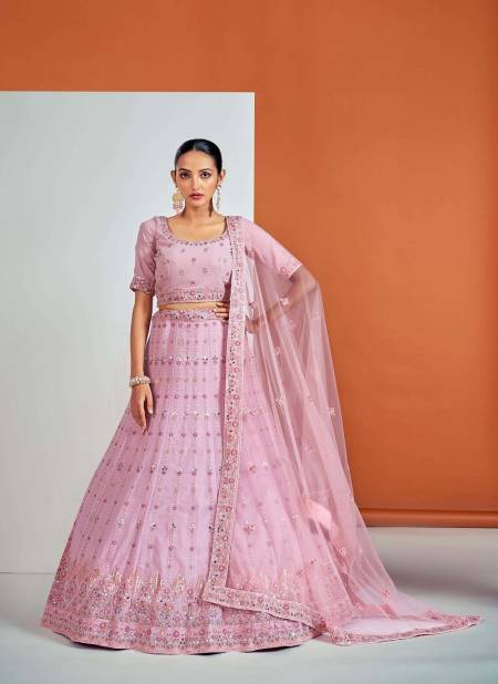 Pink Colour Cindrella Vol 16 By Arya Designs Designer Lehenga Choli Catalog 57001