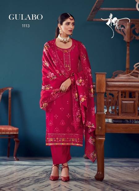 Pink Colour Gulabo By Radha Georgette Designer Salwar Kameez Catalog 1113