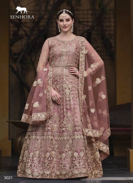Pink Colour Kalishta By Senhora Net Wedding Salwar Suit Wholesale Market In Surat With Price 3021
