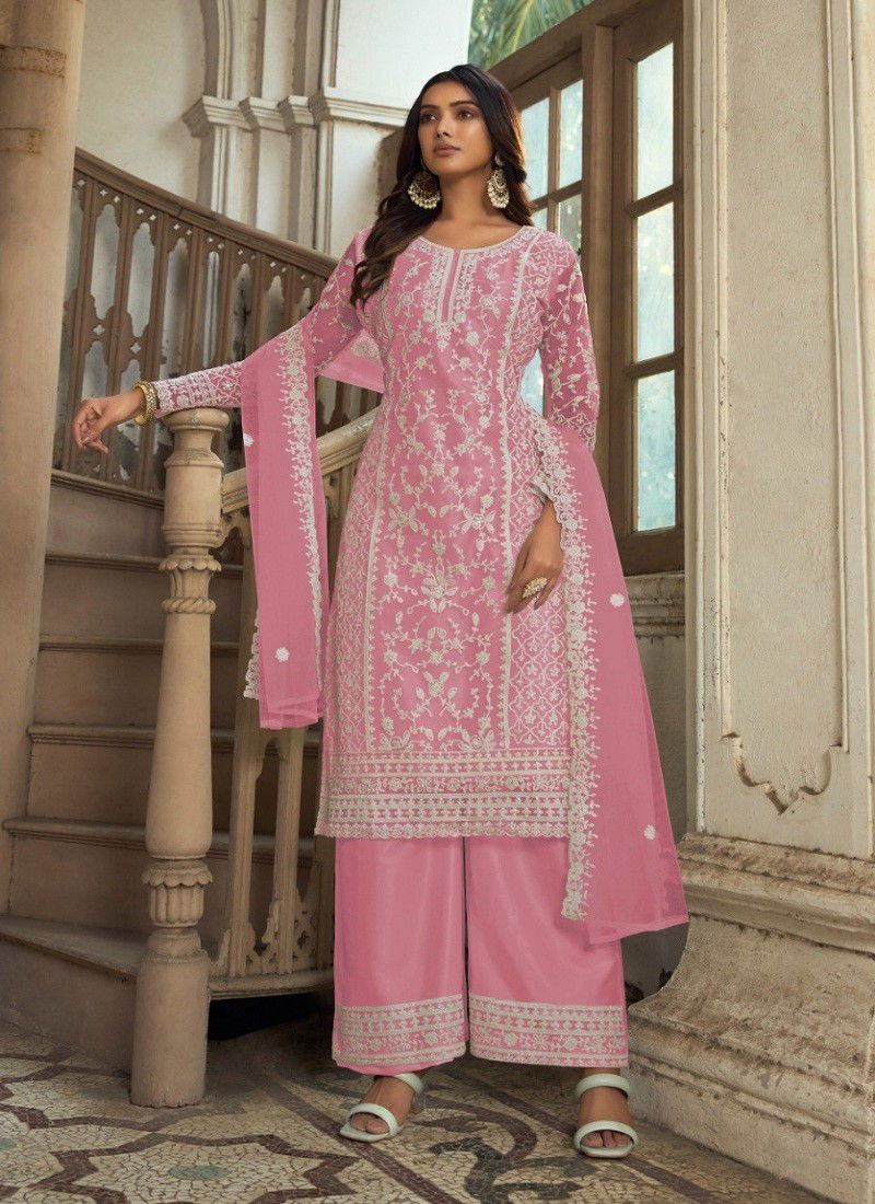 Pink Colour Khwaab By Fk Fashion Wedding Salwar Suits Wholesalers In Delhi 1011-I