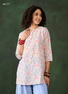 Pink Colour Kiara By Mahotsav Embroidery Rayon Wholsale Wester Top In India 46171