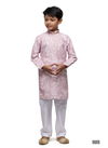 Pink Colour Kids Occasion Wear Designer Kurta Pajama Wholesale Shop In Surat 523