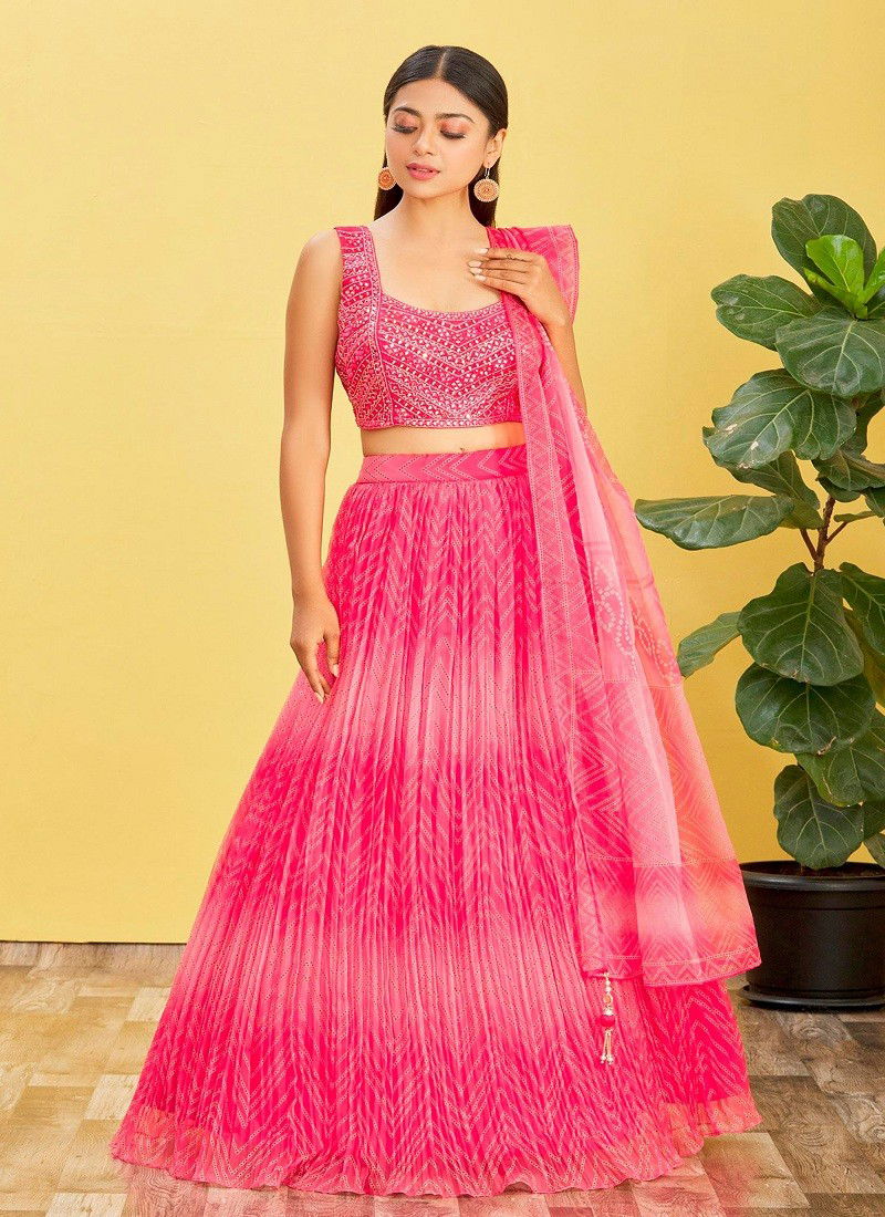 Pink Colour Mandakini Vol 2 By Zeel Clothing Wedding Wear Lehenga Choli Orders In India 120