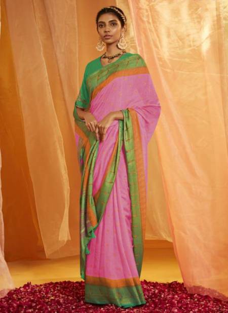 Pink Colour Meera Paithani Hits Wholesale Ethnic Wear Designer Saree Catalog 16040 C