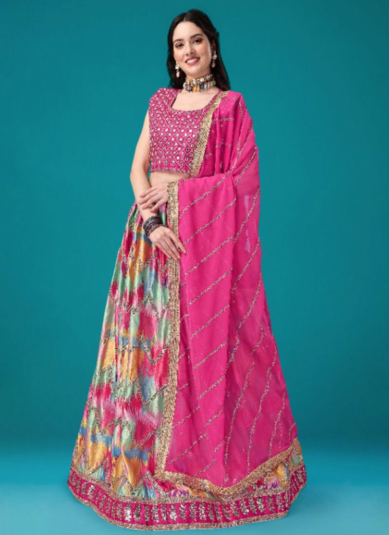 Pink Colour Monalisaa Vol 3 Wedding Wear Wholesale Designer Lehenga Choli 13001