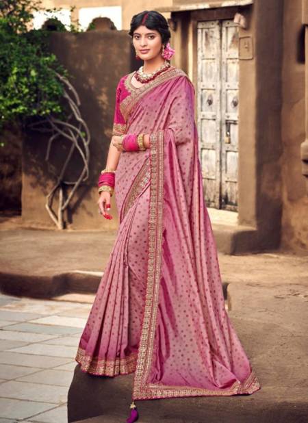 Pink Colour Naina Sunaina Festive Wear Wholesale Silk Sarees 1301